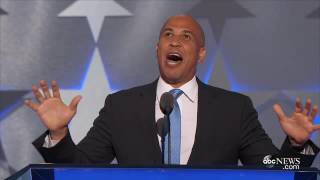 Cory Booker Gives Rousing DNC Speech  'We Will Rise' Video   ABC News