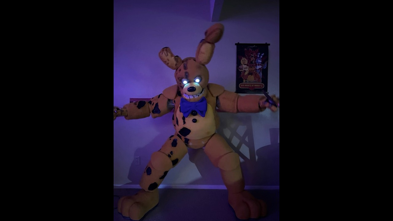 Some more Springbonnie cosplay  #fnaf #fnafmovie #fnafcosplay #springbonnie #springtrap