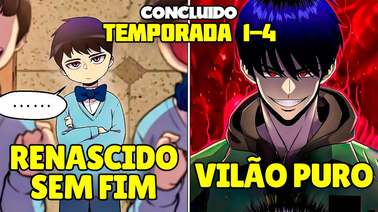 ＊COMPLETO＊Amaldiçoado Com Reencarnações Eternas, Cansou E Virou Vilão Reserva – Resumo de Manhwa