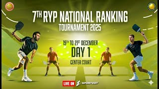 DAY 1 | CENTER COURT | RYP NATIONAL RANKING TOURNAMENT-2025