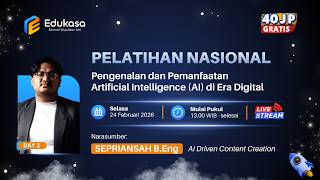 Download Lagu DAY 2 DIKNAS: Pengenalan dan Pemanfaatan Artificial Intelligence (AI) di Era Digital MP3