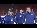 Bo Horvat and Pavel Barber Coaching Session