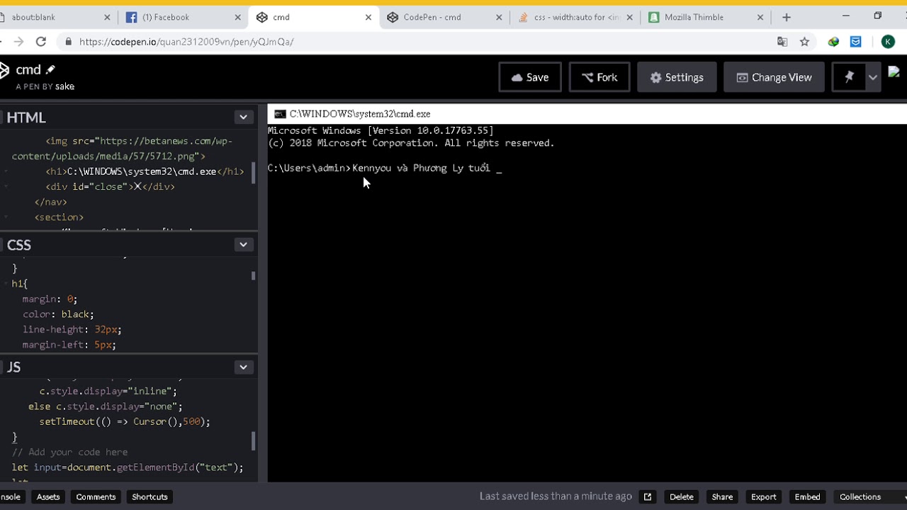 Demo Command Line On Web :v - YouTube