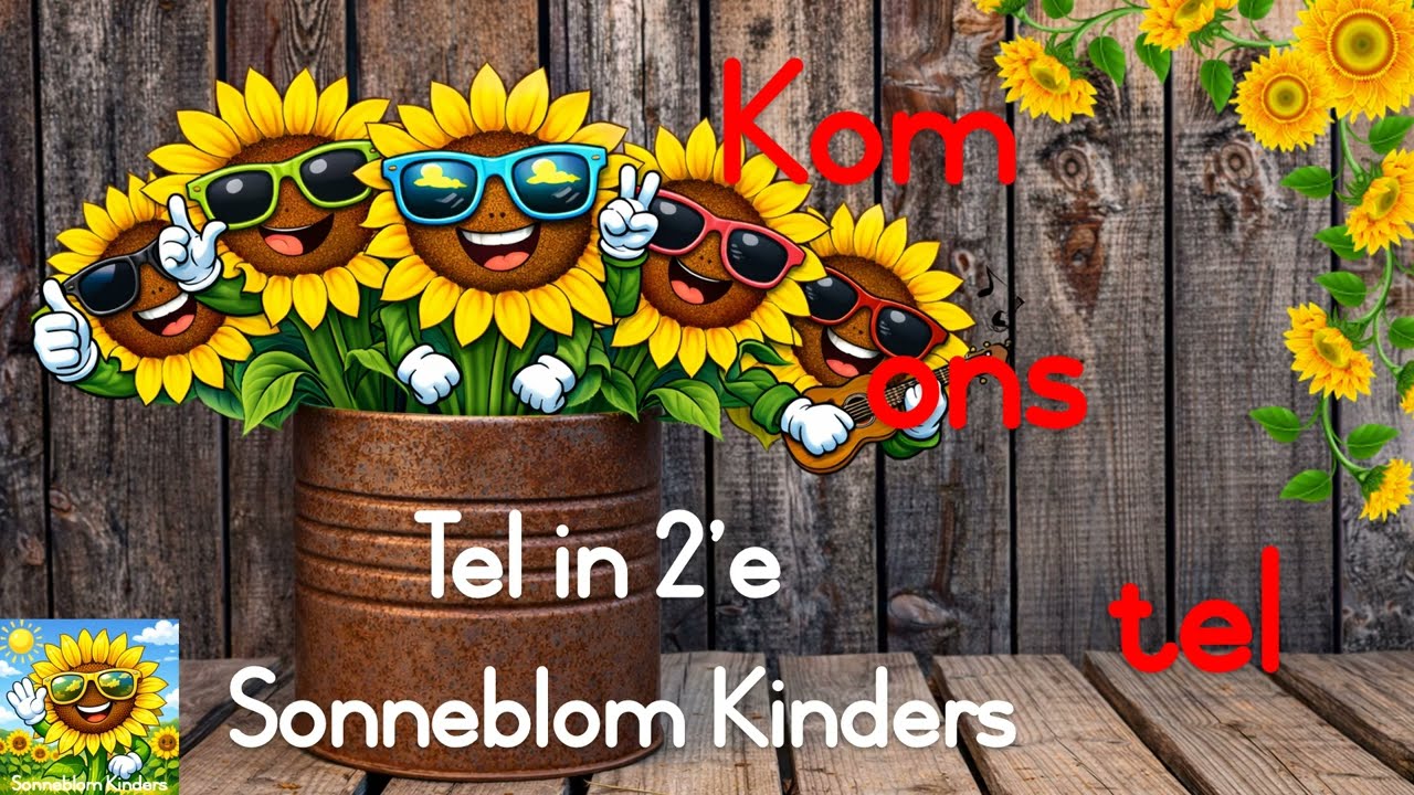 Tel in 2'e -  Sonneblom Kinders