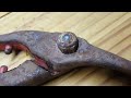 . Restoration Old Scroll Metal FACOM Tools