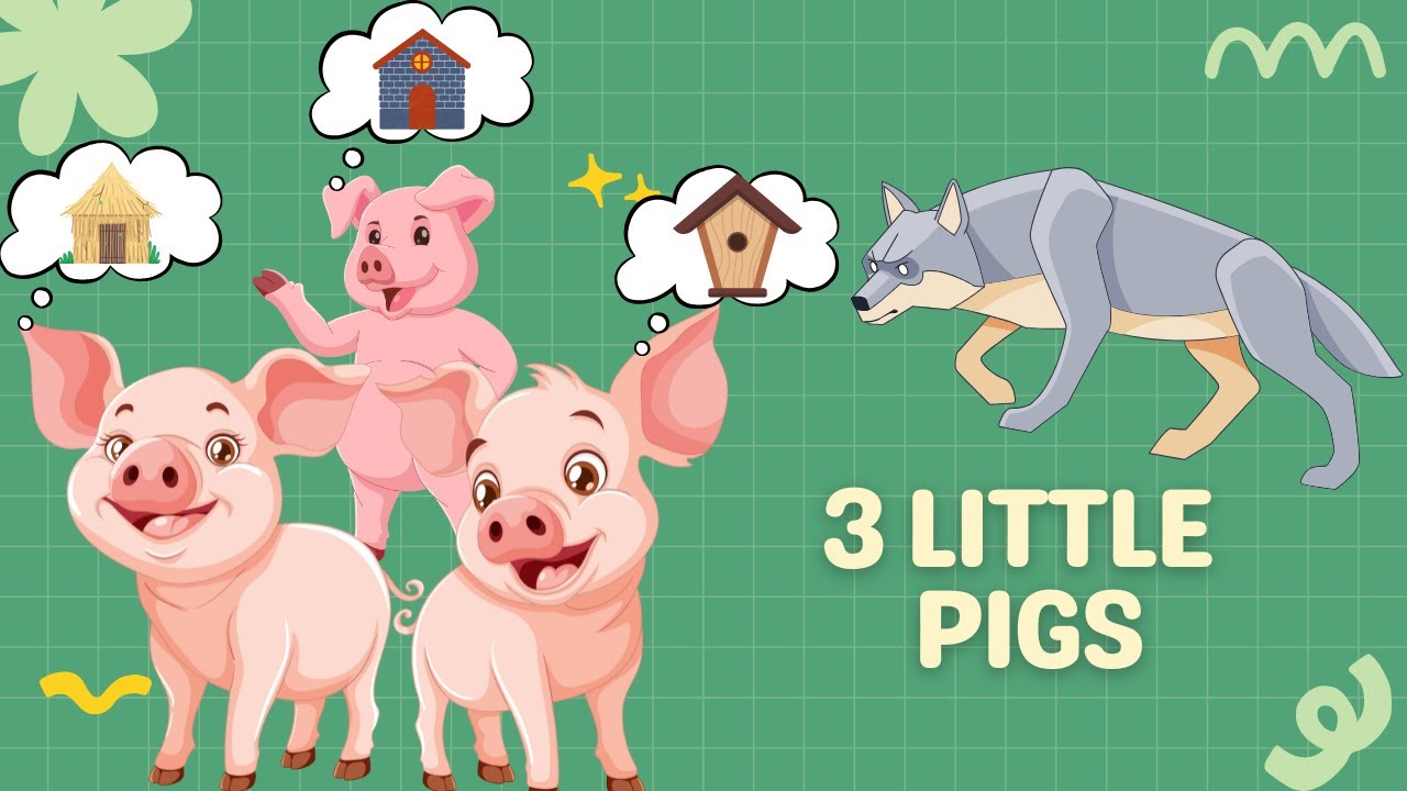 Three Little Pigs | Bedtime Stories for Toddlers - YouTube