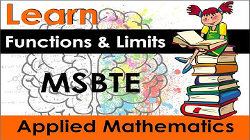 Learn Functions & Limits (Part 2) || Applied Mathematics  ||2nd Semester || Diploma MSBTE ||
