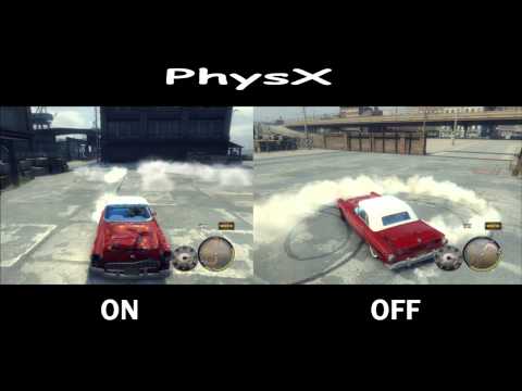 Mafia 2 - PhysX Comparison