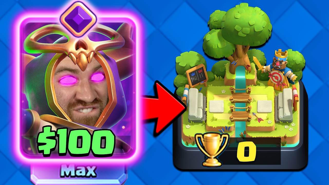 What $100 gets you as a New Player in Clash Royale... (it's insane)