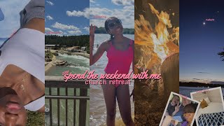 spend the weekend with me: church retreat 24' *relaxing, swimming, campfire & more * | vera chidinma