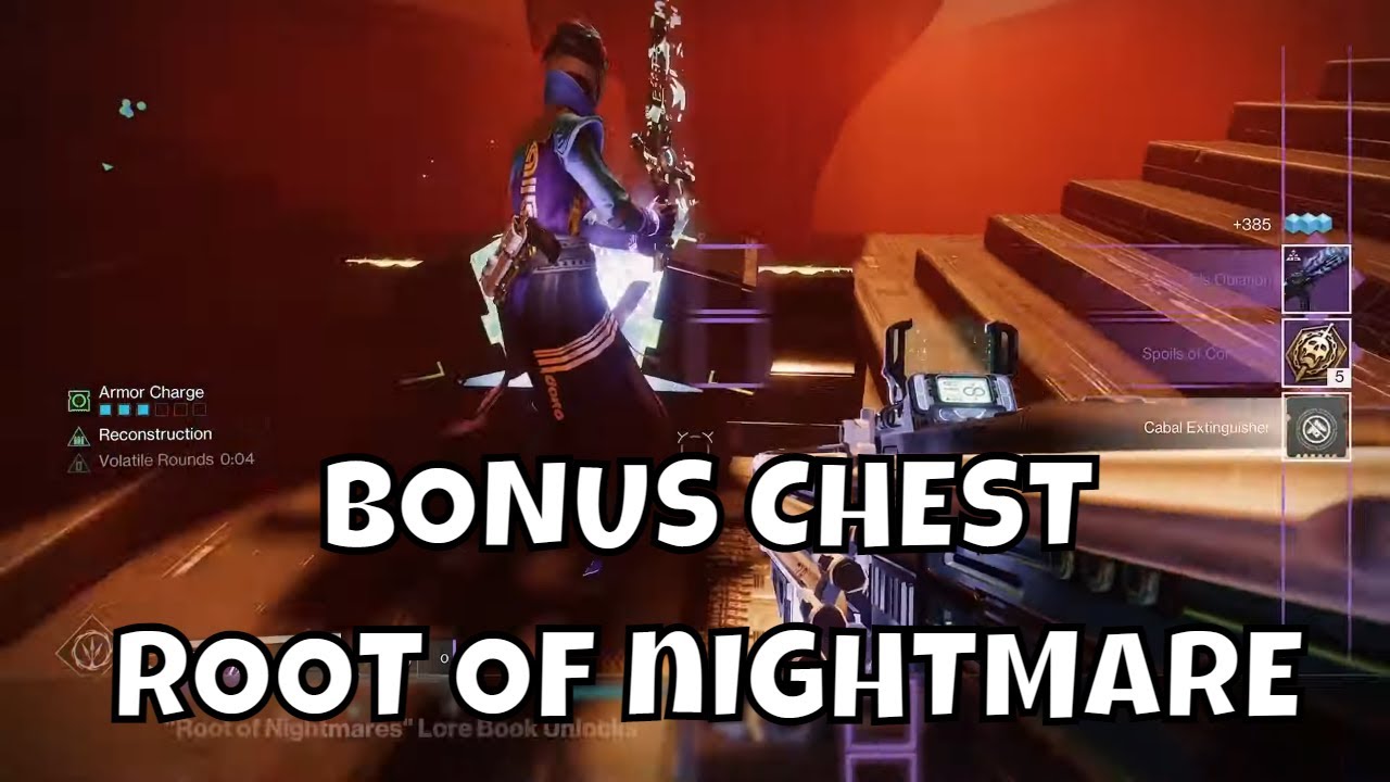 First Bonus Chest RON Root Of Nightmares - 1st Chest - YouTube