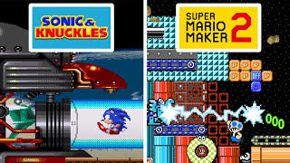 Sonic \& Knuckles Boss Rush Remade in Super Mario Maker 2