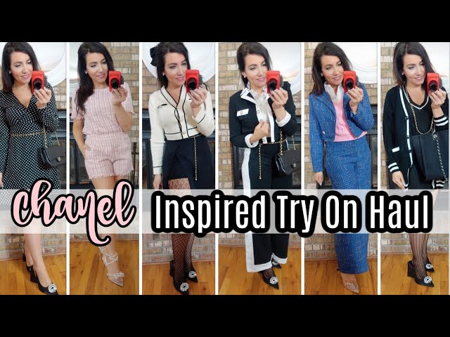 CHANEL INSPIRED OUTFITS // SHEIN TRY ON HAUL // AFFORDABLE FASHION 