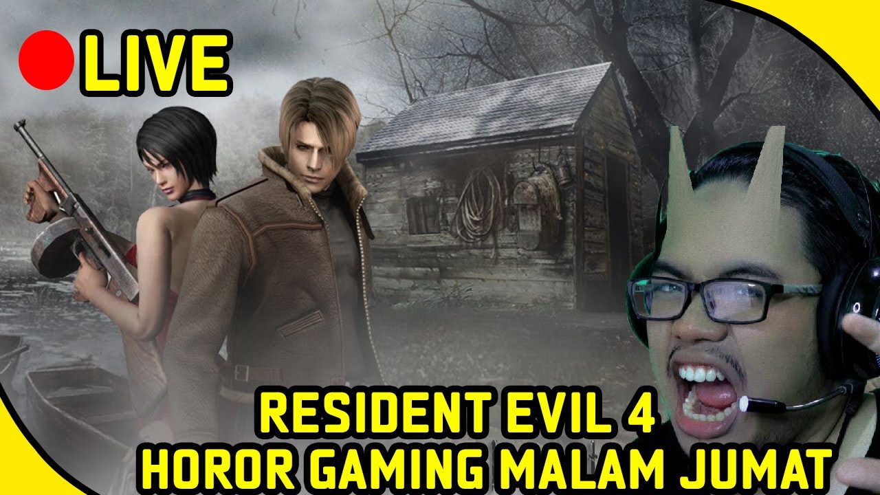 Horor Gaming Malam Jumat - Resident Evil 4 - PUASA Hari 12