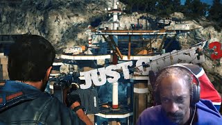 Just Cause 3 | Snoop Dogg liberates Corda Dracon Centcom (and then rage quits)