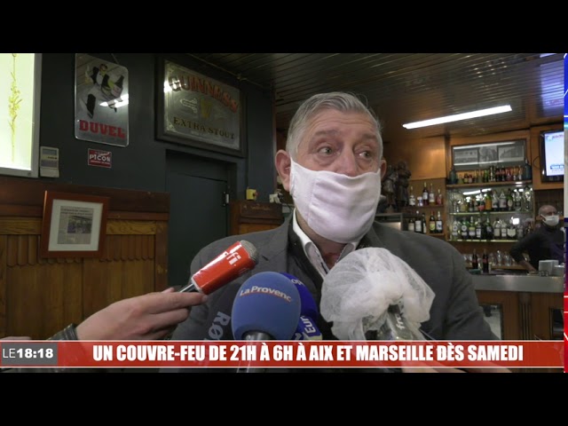 Annonce du couvre-feu chez les restaurateurs marseillais : "C'est un confinement nocturne".