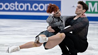 Lopareva & Brissaud 🇫🇷FRA Sans contrefaçonTristana ISU #worldfigure #figureskating #worldsmtl24