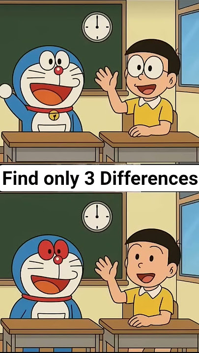 #findonly3differencesy#ytshorts   #doraemon #trending #doreamongame#viral #plz_subscribe_my_channel