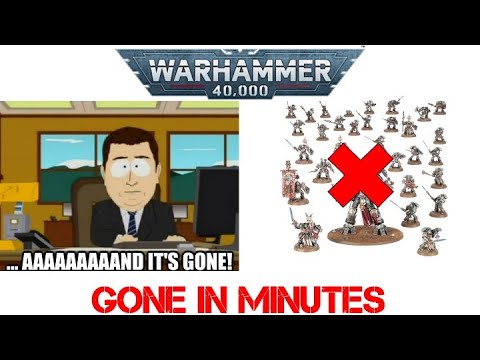 And Its Gone! Grey Knights Battleforce Sells Out in Minutes