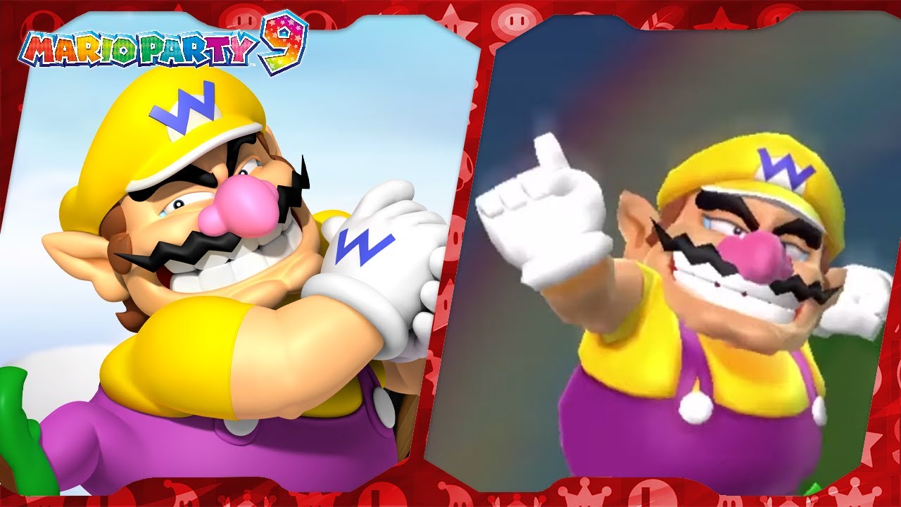 All Minigames (Wario gameplay) | Mario Party 9 ᴴᴰ