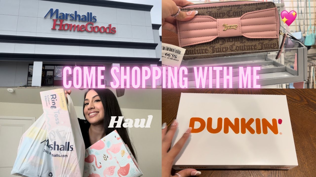 COME SHOPPING WITH ME | Marshalls, Home Goods + Haul - YouTube