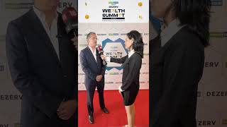 Money control  Dezerv Wealth summit   Red carpet Chirag Setalvad of HDFC MF