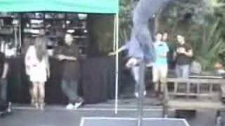stripper falling