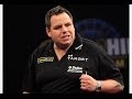 Adrian lewis hits a 9 darter
