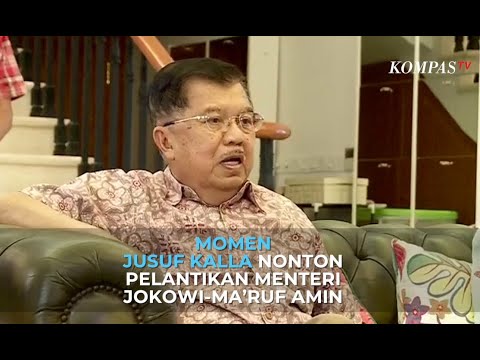 Momen Jusuf Kalla Nonton Pelantikan Menteri Jokowi – Ma’ruf Amin