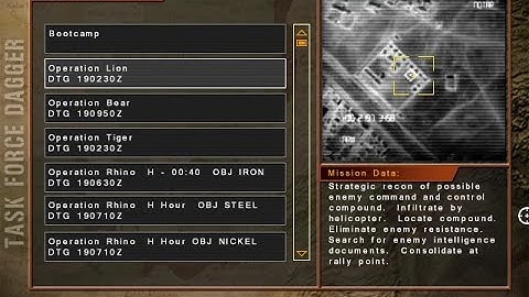 02 Lion, Delta Force: Task Force Dagger