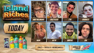 Famous OTK ISLAND OF RICHES: EP1 ft. Myth, Nmplol, Maya, Andy Milonakis [VOD+CHAT] Wealth