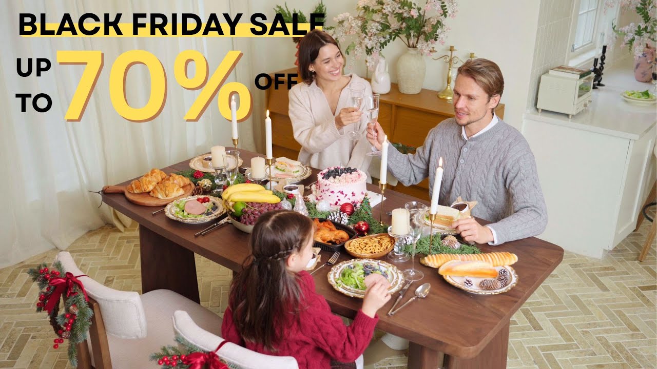 Чёрная пятница DAYALANE 2025: обновите свой столовый сервиз и превратите каждую трапезу в праздни...