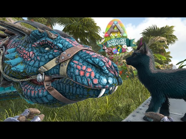 17 Ark Gen 超簡単トラップでｲﾍﾞｶﾗｰバジリスク 激レアちびペットきったあ Pc版公式pve Ark Survival Evolved Youtube