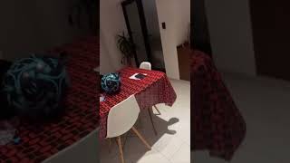 Part of a Roof Collapses During a Storm