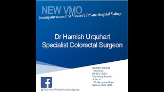 Dr Hamish Urquhart Joins St Vincents Private Hospital Sydney