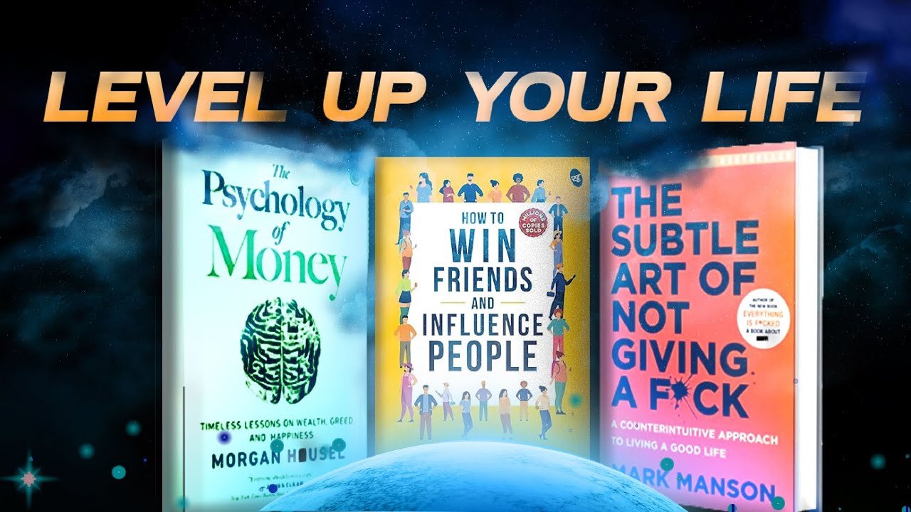 Level up your life: Unlocking Potential with These 3 Must-Read Books!