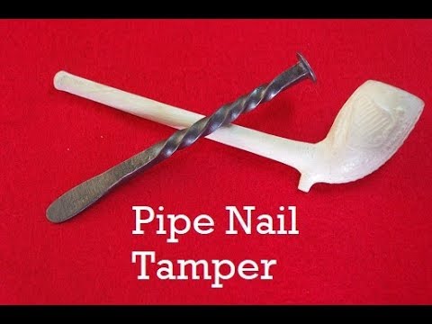 PIPE TAMPER With Scoop / Scraper Hand Forged by Blacksmith Naz