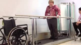 Parallel bar gait amb