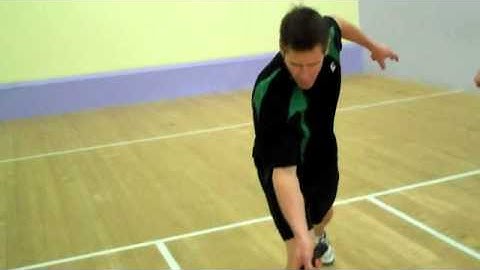 Club Kelburn Squash Tip- Hitting off Both Feet