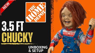 Chucky Animatronic Unboxing U0026 Setup 2024 Home Depot