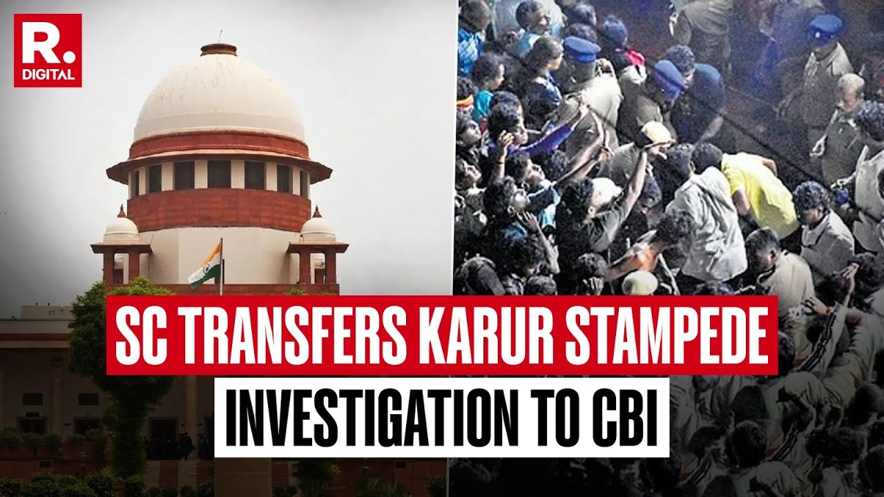 Big Setback For CM Stalin, Supreme Court Transfers Karur Stampede Investigation To CBI