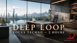 Hypnotic Techno Focus Music for Deep Work (2 Hours)