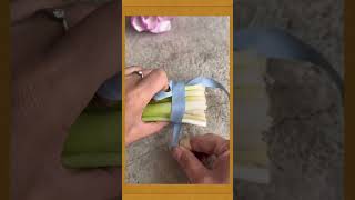 Simple Tie, Perfect Result#FoodPrep #VegetableHack #KitchenTips #LifeHack #MarketTrick #DIYTips