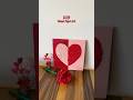 DIY Tissue Paper Heart Art ❤️ | Easy Craft ✨  #craft #diy