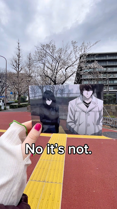 These ANIME LOCATIONS in Tokyo are SO ACCURATE!!😲👏🏻 #anime #animelocation #japan #tokyo