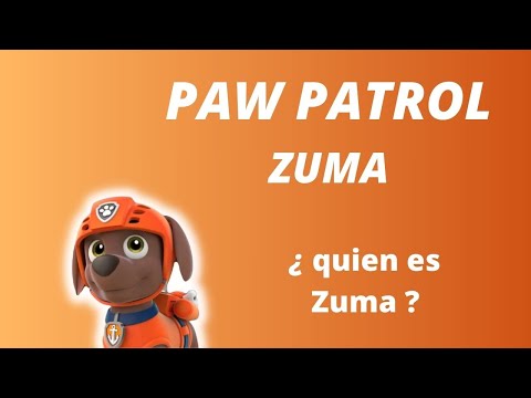 Paw Patrol Zuma | ¿ Paw Patrol quien es .... Zuma ? #pawpatrol #Zuma #pups 🐾🐾🐾🐾