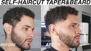 HOW TO FADE YOUR OWN HAIR FROM HOME (DUMMY PROOF): Step by Step SELF HAIRCUT Taper And Beard Fade