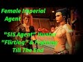 SWTOR "SIS Agent" Hunter - "Flirting" & Fighting Till The End (Female Imperial Agent)
