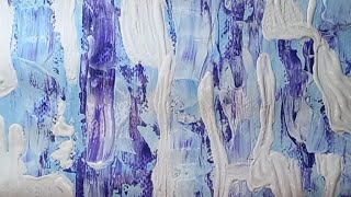 QRB124 / Painting abstract art-waterfalls / Quennie Bacol Artwork