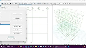 etabs software for civil engineering | modify grid system